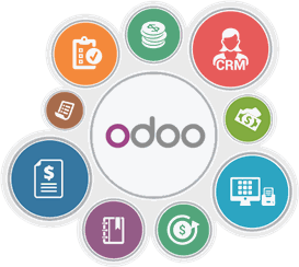 Odoo ERP system. VK DATA.