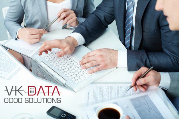 IT team Odoo styre virksomhed med løsningen.VK DATA implementerer Odoo i Danmark