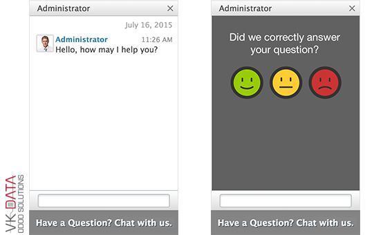 Konverter besøgende til kunder. Odoo Live Chat VK DATA